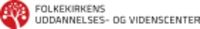 Folkekirkens Uddannelses- og      Videnscenter logo