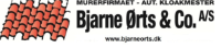 MURERFIRMAET BJARNE ØRTS & CO. A/S logo
