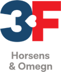 Faglig Fælles Forbund 3 F Horsens og omegn logo