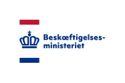 logo for Beskæftigelsesministeriet Departementet