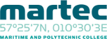 Den selvejende institution MARTEC - Maritime and Polytechnic College logo
