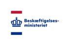 Beskæftigelsesministeriet Departementet logo