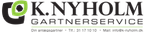 K. Nyholm Gartnerservice ApS logo