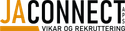 logo for JA Connect  ApS