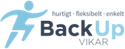 logo for BACK UP VIKAR A/S