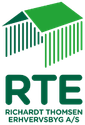 logo for RTE Erhvervsbyg A/S