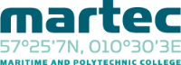 Den selvejende institution MARTEC - Maritime and Polytechnic College logo