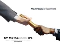 EV METALVÆRK A/S logo